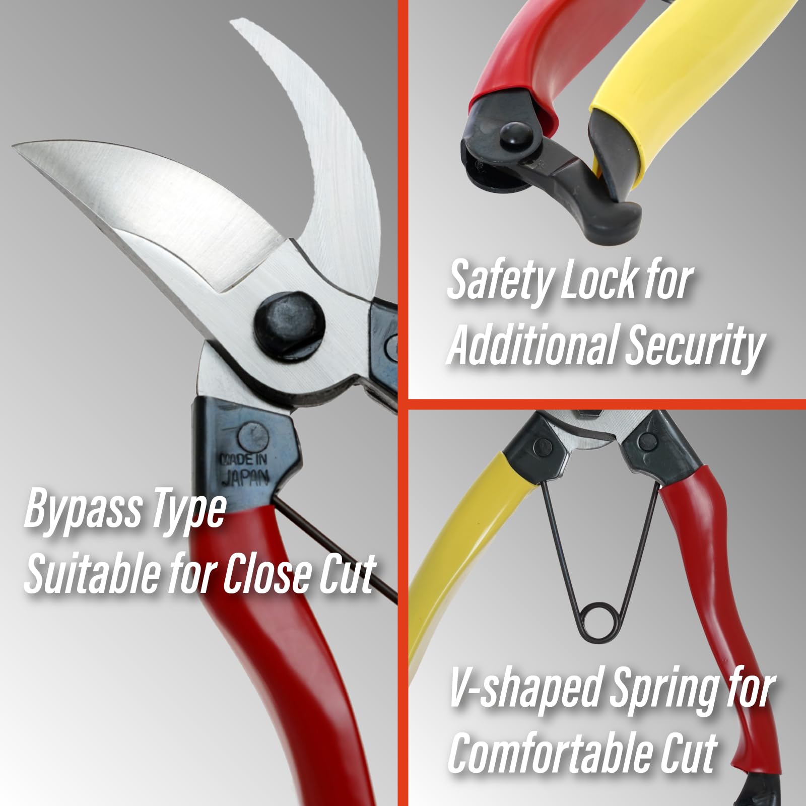 Amazon.com : SUIZAN Bypass Pruning Shears 8” - Professional